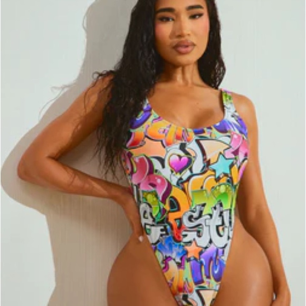 Colorful women’s One Piece Swimsuit